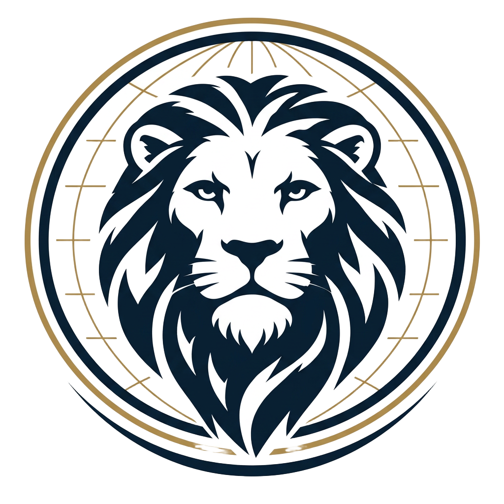 Harper & Lombardo Financial lion crest
